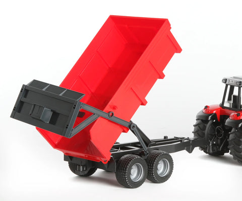 Massey Ferguson 7480 with trailer 1:16