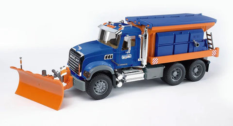 Mack Snow plow truck 1:16
