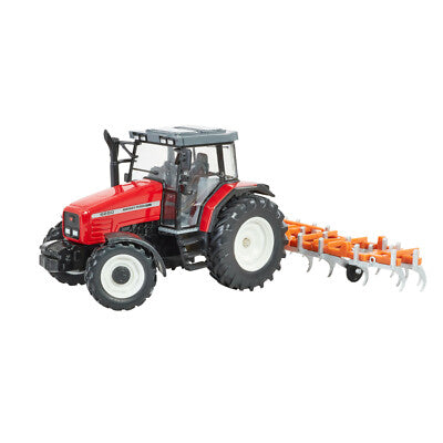 Massey Ferguson 6290 with cultivator 1:32
