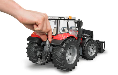 Massey Ferguson 7600 with loader 1:16