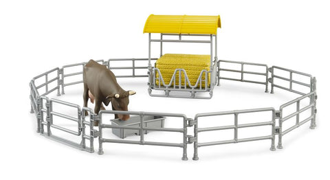 Hay rack with fences 1:16