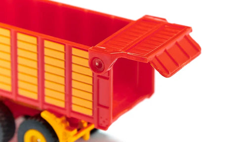 Claas with silage trailer 1:87