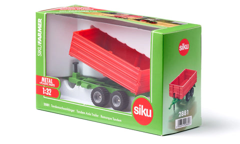 Tandem axle tipping trailer 1:32